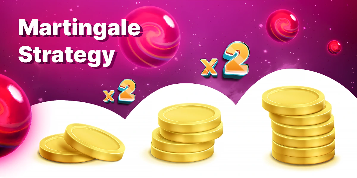 Martingale-Strategie Plinko-Spiel